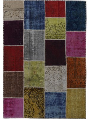 Naar Patchwork 3716 Renkli 160X230 Halı ~ 3.68 M2