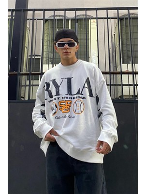 Faulf Maryland Baseball Oversize Sweatshirt