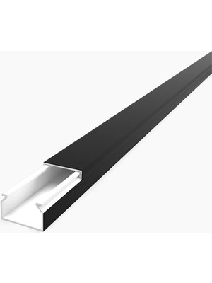 Mutlusan 25X16 Kablo Kanalı(Siyah) Sidem 10 metre