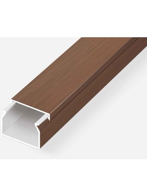 Mutlusan Kablo Kanalı 2m Ceviz 40X25 mm