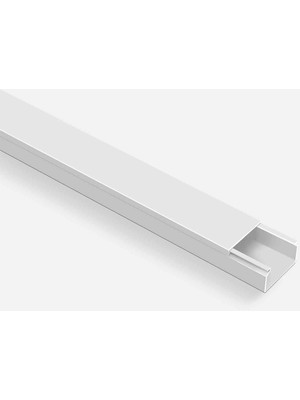 Mutlusan Kablo Kanalı 2m Beyaz 40X25 mm