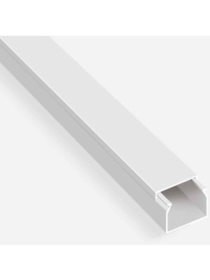 Mutlusan Kablo Kanalı 2m. Beyaz 25X25 mm