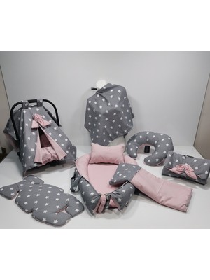 Balamira Koyu Yıldız Pudra 10 Lu Babynest Seti