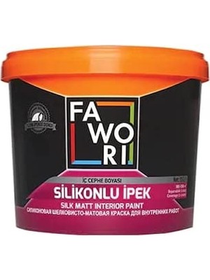Fawori Silikonlu Ipek Iç Cephe Boyası 15 Lt