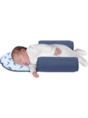 Kafa Şekillendirici Yastık & Yan Yatış Yastığı -Kuş Desen