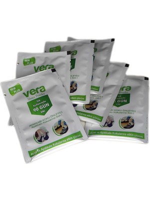 Vera Ayak Kokusu Giderici ve Ayakkabı Koku Önleyici Toz 6 Paket x 10 gr
