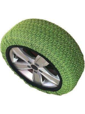 Blueoto 14 Jant Uyumlu Kar Çorabı Kışlık Çorap Kar Paleti 2 Adet