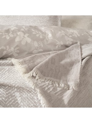 Yataş Bedding Etta Çift Kişilik Fall Winter Çeyiz Seti 8 Parça - Gri