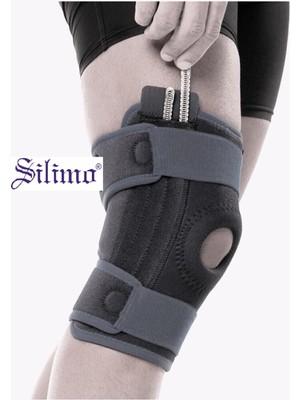 Medlon Menisküs Ağrıları Için Patella Destekli Fleksible Balenli Dizlik Ligament Destekli Iç ve Yan Bağ Medlon