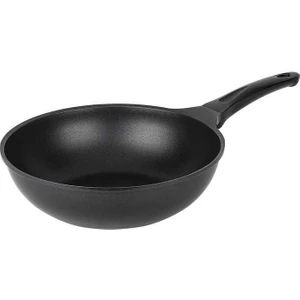 Siyah Döküm Yanmaz Yapışmaz Kaplamalı Wok Tava 28CM