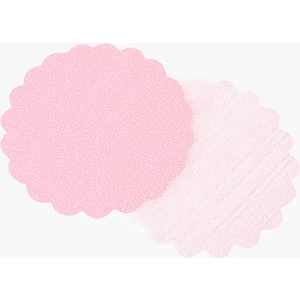 Kar Taneli Peçete 22 cm 100 Adet- Şeker Pembe