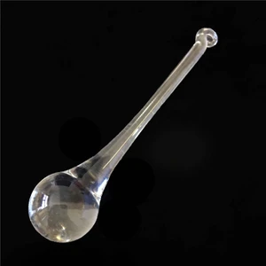 Ada Avize Damla Gözyaşı Şeffaf Cam Avize Taşı 10 Adet  (7,5-8 Cm)