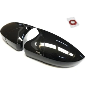 STS Oto Aksesuar Citroen C2 Yarasa Ayna Kapağı Batman Piano Black Abs Plastik