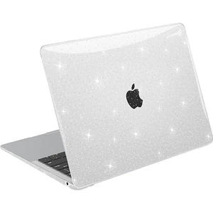 Apple Macbook Air 13 M1 2020 Simli Star Parlak Şeffaf 360° Kapak Kılıf 13.3 A2337 A2179 A1932 Uyumlu