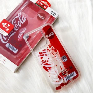 iPhone 11 Uyumlu Coca Cola Sulu Telefon Kılıfı