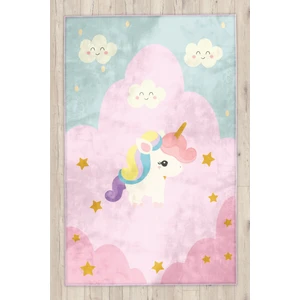 Bebişim Halı Sevimli Unicorn Bambu Çocuk Odası Halısı