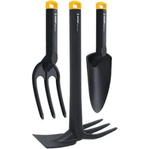 3 Parça Bahçe Seti - Kürek Tırmık ve Çapa Set Plastik Bakım Seti ( SGS3120 )