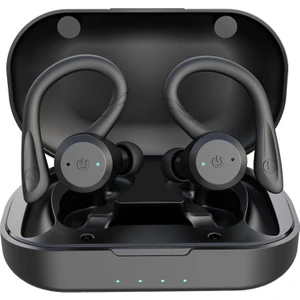 Happy World Shopping 650 Mah Tws Ipx7 Su Geçirmez Bluetooth Kulaklık - Siyah (Yurt Dışından)