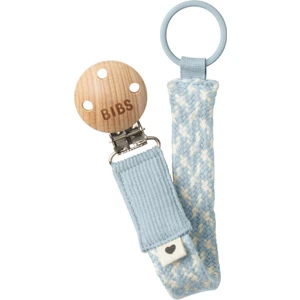 Paci Braid Emzik Askısı-Baby Blue / Ivory