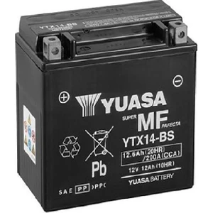 YTX14-BS  Yuasa Motosiklet Aküsü ve Besleme Aküsü