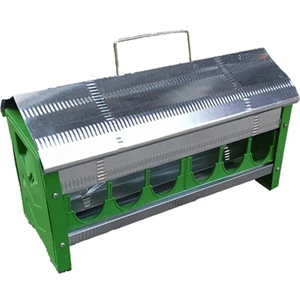 A.C.E.K Plastik 40 cm Güvercin-Tavuk Çekmeceli Metal Yemlik