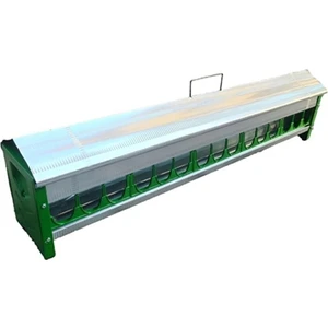 A.C.E.K Plastik 100 cm Güvercin-Tavuk Çekmeceli Metal Yemlik