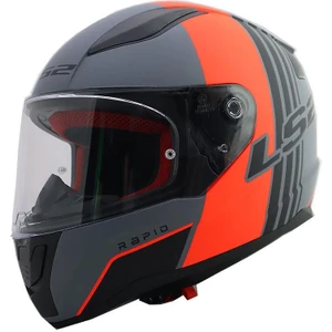 Ls2 Rapıd Multıply Mat Kırmızı-Antrasıt Kapalı Kask
