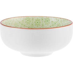 Floral Yeşil Round Çerezlik 10 cm