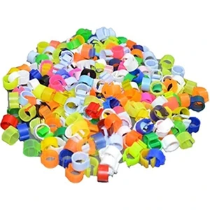 A.C.E.K Plastik Güvercin Ayak Klipsi 100 Lü Paket