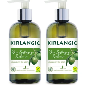 400 Ml Zeytinyağlı Vegan Sıvı Sabun * 2 Adet