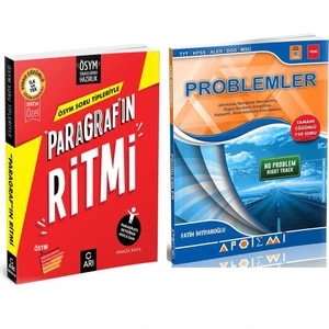 Apotemi Yayınları  Arı Paragrafın Ritmi ve Problemler Soru Bankası 2 Kitap Set