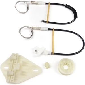 Renault Megane MK1 X64 1996-2003 4/5 Kapı 7700834343 İçin Arka Sol Kapı Cam Kriko Tamir Seti