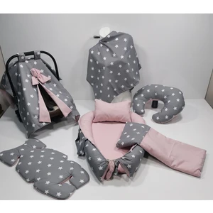 Koyu Yıldız Pudra 7 Li Babynest Seti