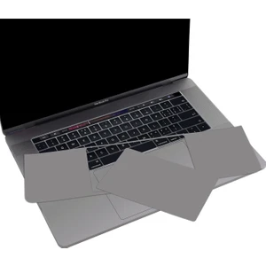 Macbook Air M2-M3 Kılıf 13.6 inç Koruyucu Sticker Touchpad (TouchID'li Air 13.6") A2681 A3113 ile Uyumlu