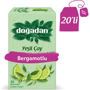 Yeşil Çay Bergamotlu 20'li Poşet