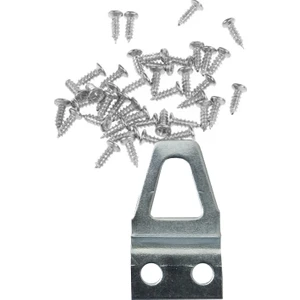 Eğik Tablo Çerçeve Askısı 10 Adet ve Vidaları 18X33 mm