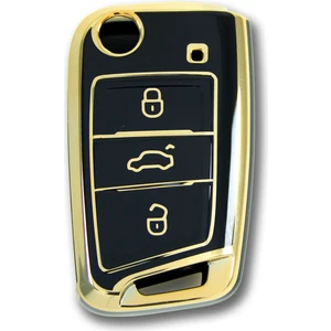 Tekno Dev Market Volkswagen-Seat-Skoda Sustalı Silikon Anahtar Kılıfı