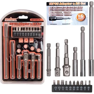 Bits Uç Seti Bits Uzatma Lokma Adaptör Yıldız Uç 16PCS