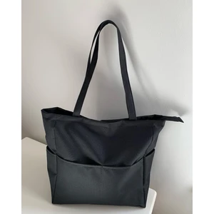 Kadın Üç Bölmeli Fermuar Kapamalı Cüzdan Bölmeli Bez Çanta