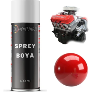 Kırmızı Motor Blok Silindir Isıya Dayanıklı 250° Sprey Boyası 400 Ml
