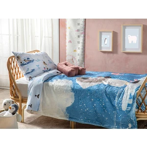 English Home Eskimo Wellsoft Çocuk Battanıye 150X200 cm Mavi