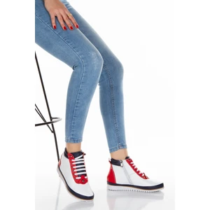 Hakiki Deri Günlük Topuksuz Spor Kadın Bot