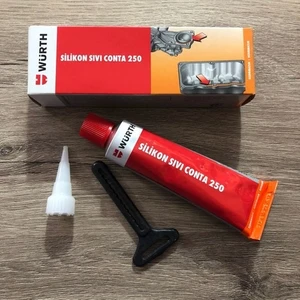 250°C Isıya Dayanıklı Silikon Sıvı Conta Siyah 70ML