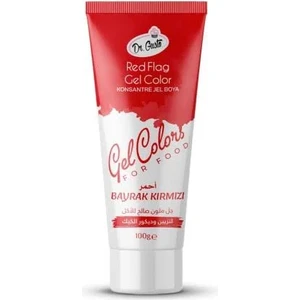 Dr. Gusto  Kırmızı Tüp Jel Boya 100 gr