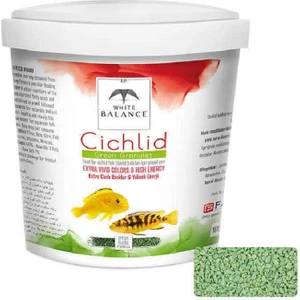 White Balance Cichlid Large Chips Balık Yemi 50 Gram