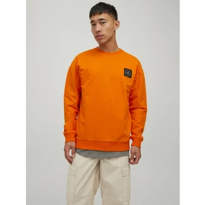 Jack & Jones Sırt Baskılı Sweatshirt- Filo
