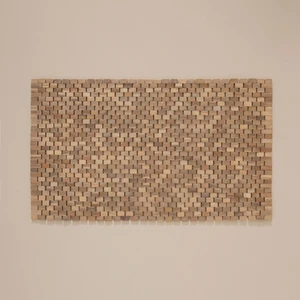 Alfa Ahşap Paspas 60 x 100 cm Natural