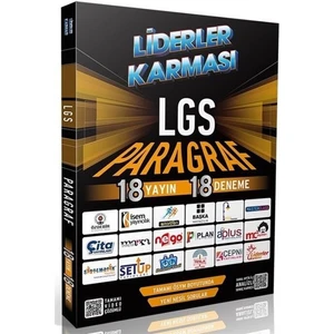 Liderler Karması 2022 Model LGS Paragraf Deneme 18 Yayın 18 Deneme