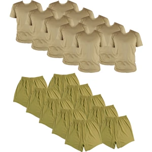 Tertip Store Asker Fanila ve Boxer Takımı 10'ar Adet