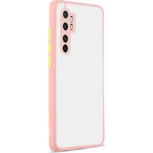 Xiaomi Mi Note 10 Lite Kılıf Kamera Korumalı Mat Kapak